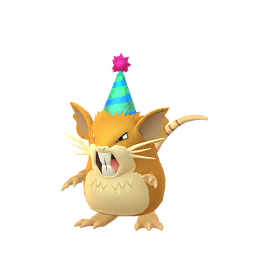 Event - 0020 - Raticate (Party Hat)